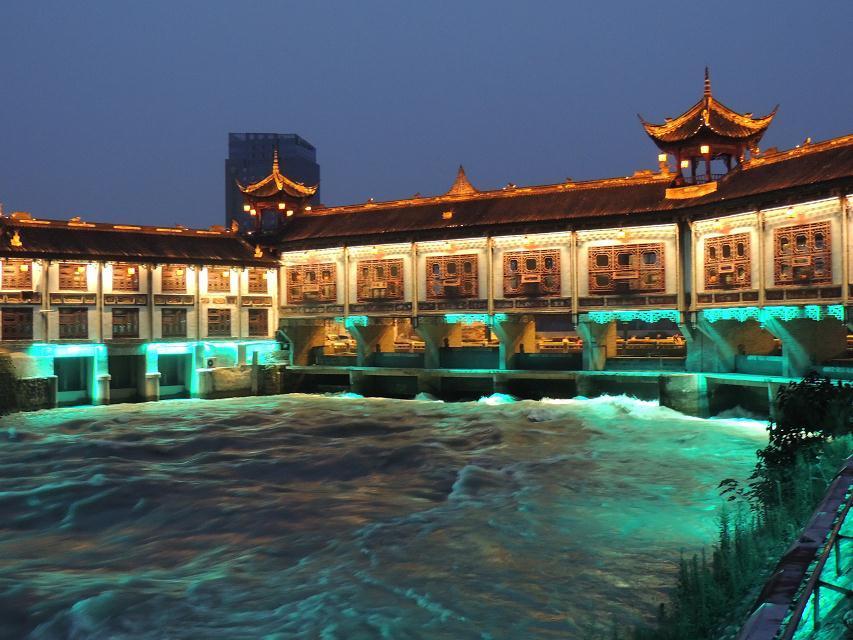 夜桥美景
